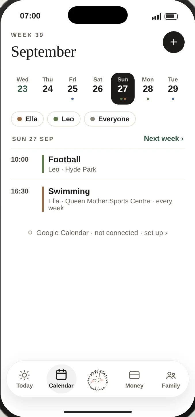 Calendar